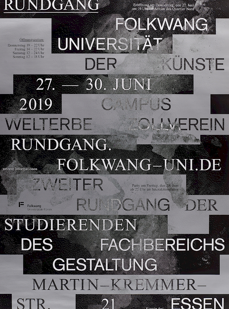 Artikel Vorschaubild: Rundgang 2019|27.06. - 30.06.2019