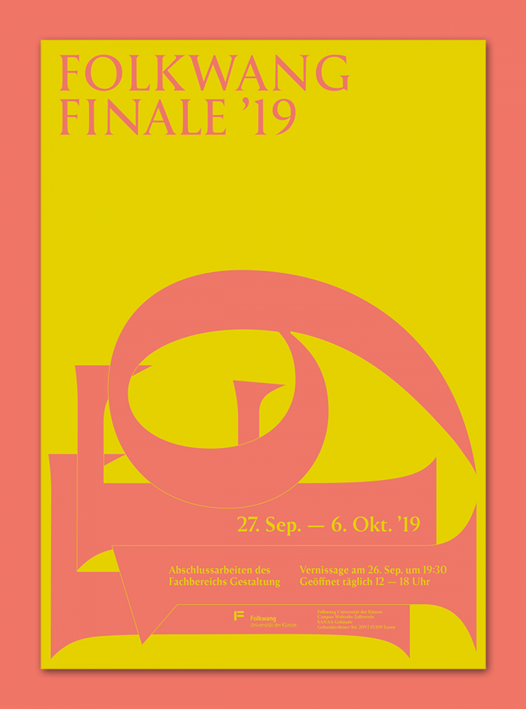 Artikel Vorschaubild: Folkwang Finale 2019|Absolvent*innen des Fachbereichs Gestaltung präsentieren ihre Abschlussarbeiten